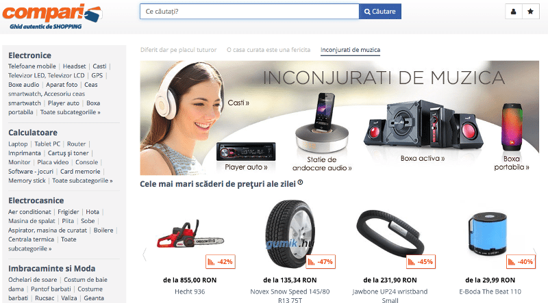 e-commerce rumunia
