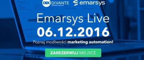 Emarsys Live Warsaw – zarejestruj się już dziś!
