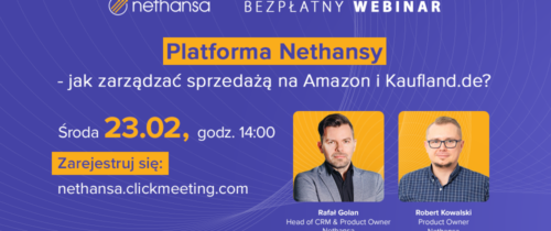 Platforma Nethansy – jak zarządzać sprzedażą na Amazon i Kaufland.de?
