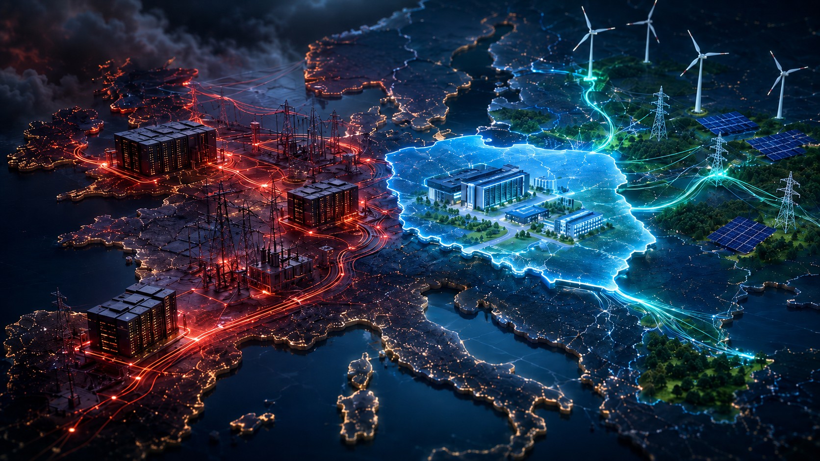 Europa ma problem z energią dla data center. Polska może przejąć część nowych inwestycji